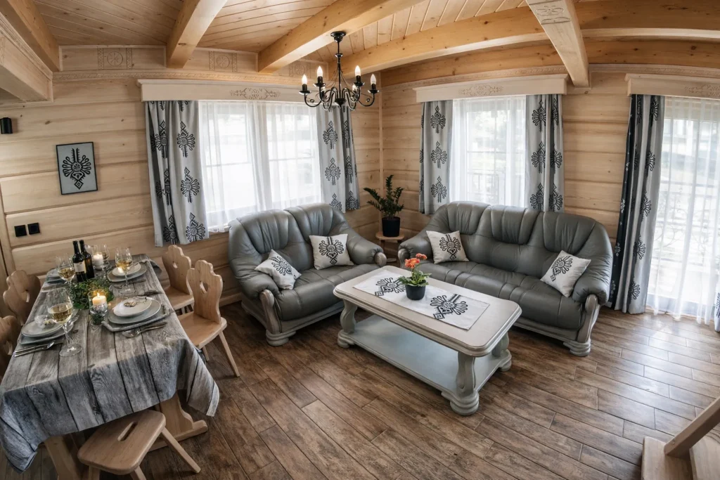 Apartament w górach Beskid Żywiecki. Chatka Pod Laskiem w Soblówce